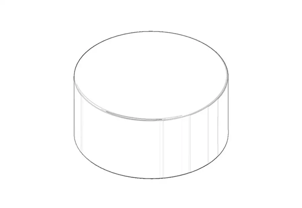 DORNBRACHT Griff ERSATZTEILE 092074004 D. 60 x 29 mm chr gebürstet, 092074004-93 Galeriebild 1
